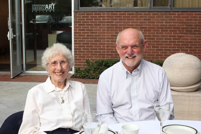 Helaine Schupack with Alan Lizotte in 2018